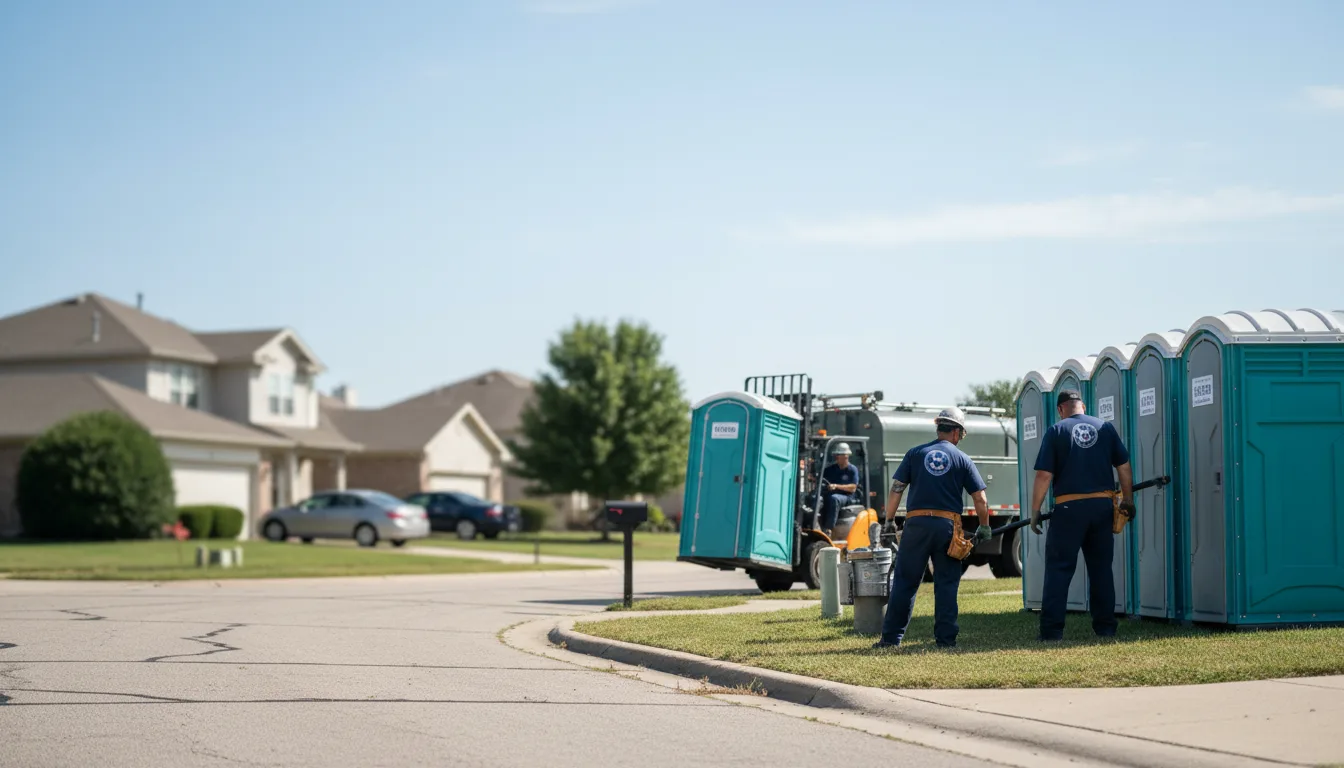 Porta Potty Rental in Trafalgar, IN near me